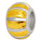 sb1080 2-tone sterling silver bead jewelry