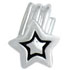 shooting star silver bead jewelry
