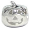 pumpkin silver bead jewelry