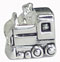 silver train for European modular bracelets