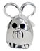mouse silver bead jewelry
