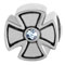 cross 925 sterling silver beads for charm jewelry