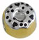 donut silver bead for European modular bracelets