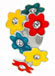 1138 Bouquet flower 925 sterling silver bead for European charm bracelets