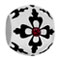 Decorated 925 sterling silver bead jewelry