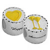 2-tone anniversary sterling silver bead jewelry