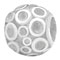 o-ring design silver beads for European charm bracelets