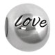 love silver bead jewelry