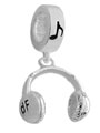 sterling silver headphone jewelry
