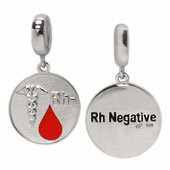 Dangle silver beads for Italian jewelry