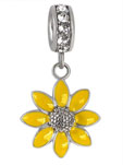 sunflower charm jewelry