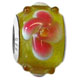 flower glass bead Murano jewelry