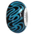 blue line glass bead jewelry