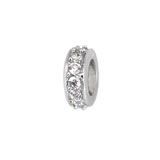 sterling silver spacers with cz stones
