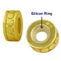 gold plated sterling silver bead stoppers